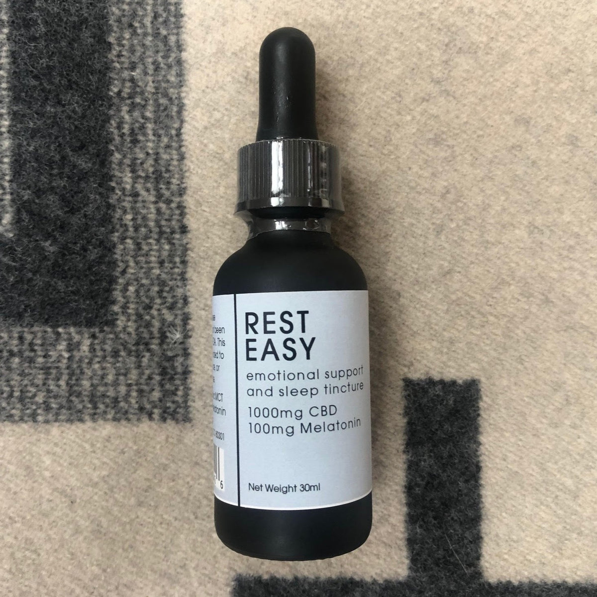 Rest Easy Emotional Support and Sleep Tincture - 1000mg CBD